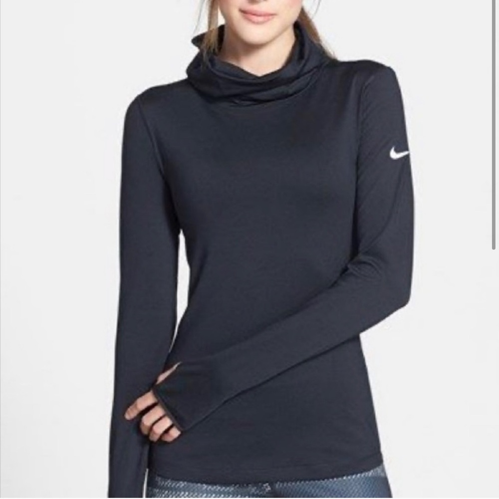 Nike Dri-fit cowl neck top M